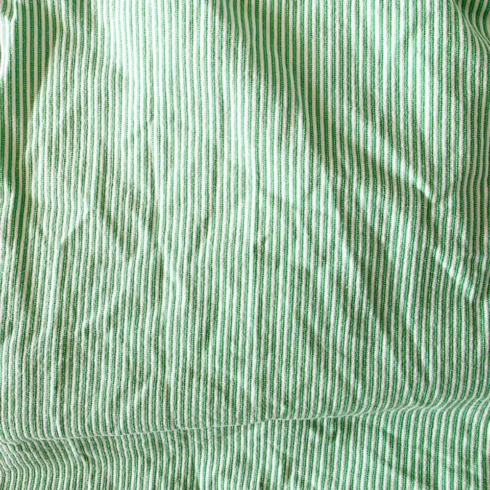 Ralph Lauren Lauren Active 18 Green White Seersucker Striped Shorts NWOT